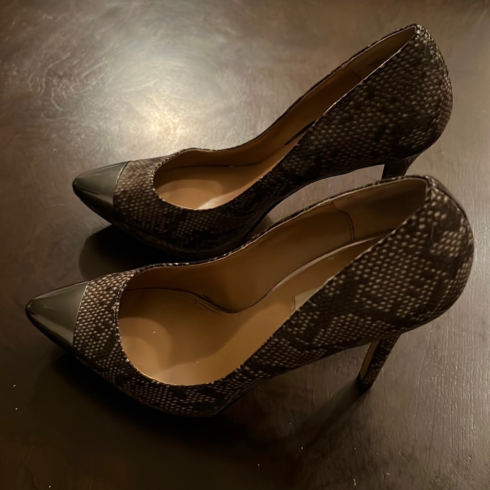 Steve Madden Snakeskin-style high heels